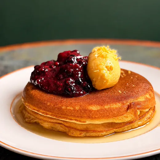 Golden Diner Pancakes