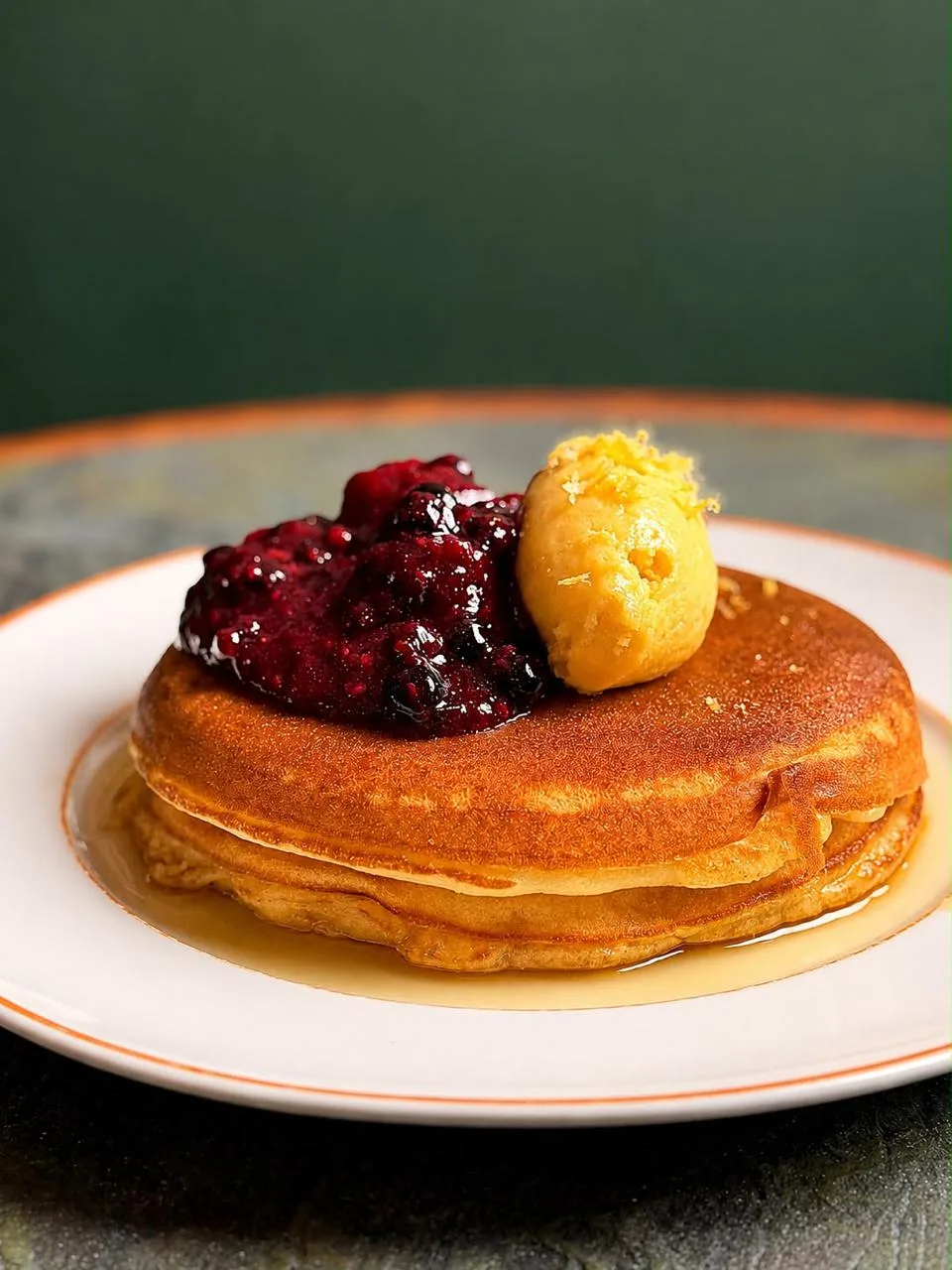 Café da manhã no Batel e as Golden Diner Pancakes do Zefy 